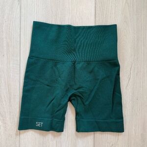 SET Active Green Bike Shorts